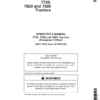 John Deere 7720, 7820, 7920 Tractors Operator's Manual (OMAR194993)