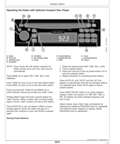 Alternative view of John Deere 7710, 7810 Tractors (070001-) (Includes OM Supplement AR209459) Operator's Manual (OMAR195338)