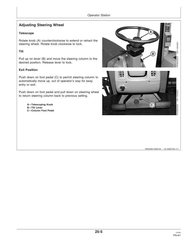 John Deere 9320, 9420, 9520 Scraper Tractors Operator's Manuals (OMAR198047K4) - Image 3