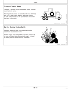 Alternative view of John Deere 7710, 7810 Tractors (Includes OM Supplement AR224314) Operator's Manual (OMAR206906)