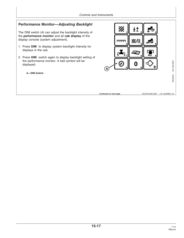 John Deere 7710, 7810 Tractors (Includes OM Supplement AR224314) Operator's Manual (OMAR206906) - Image 3