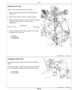 Alternative view of John Deere 7815 Tractor Operator's Manual (OMAR224621)