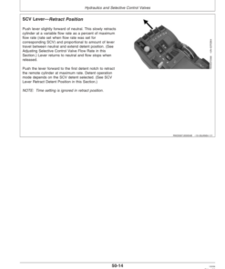 Alternative view of John Deere 9120, 9220, 9320, 9420, 9520, 9620 Tractors (010001-) Operator's Manual (OMAR228220)