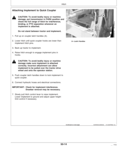 Alternative view of John Deere 8230T, 8330T, 8430T Row-Crop Tractors Operator's Manual (OMAR229561)