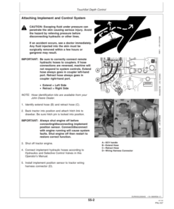 Alternative view of John Deere 8130, 8230, 8330, 8430, 8530 Row Crop Tractors Operator's Manual (OMAR259985)