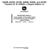 John Deere 8225R, 8245R, 8270R, 8295R, 8320R & 8345R Tractors Export Edition (000000-090000) Operator's Manual (OMAR276055)