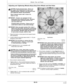 Alternative view of John Deere 9230, 9330, 9430, 9530 & 9630 Tractors Operator's Manual (OMAR283038)