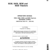 John Deere 9330, 9430, 9530, 9630 Tractors Operator's Manual (OMAR283044)