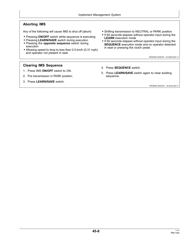 John Deere 9430, 9530 & 9630 Scraper Tractors Operator's Manual (OMAR283051) - Image 2
