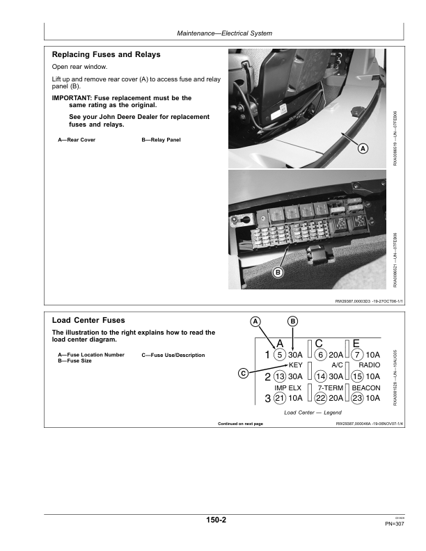 John Deere 9430, 9530 & 9630 Scraper Tractors Operator's Manual (OMAR283051) - Image 4