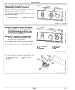 Alternative view of John Deere 9430, 9530, 9630 Scraper Tractors Operator's Manuals (OMAR283051)
