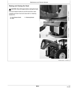 Alternative view of John Deere 9430, 9530 & 9630 Scraper Tractors Operator's Manual (OMAR283052)