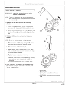 Alternative view of John Deere 9430, 9530, 9630 Scrapers Operator's Manuals (OMAR283052)
