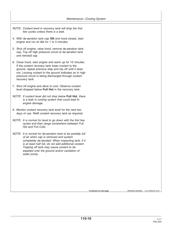 John Deere 9430, 9530, 9630 Scrapers Operator's Manuals (OMAR283052) - Image 3