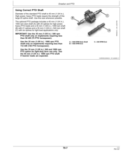 Alternative view of John Deere 8130, 8230, 8330, 8430, 8530 Tractors (040000-) Operator's Manual (OMAR287583)
