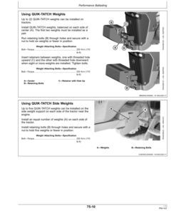 Alternative view of John Deere 8230T, 8330T, 8430T Tractors (905000-) Operator's Manual (OMAR287622)