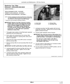 Alternative view of John Deere 9330, 9430, 9530, 9630 Tractors (013000-) Operator's Manual (OMAR309181)