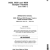 John Deere 9430, 9530, 9630 Scraper Tractors (013000-) Operator's Manual (OMAR309191)