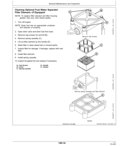 Alternative view of John Deere 9430, 9530, 9630 Scraper Tractors (013000-) Operator's Manual (OMAR309192)