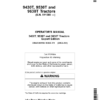 John Deere 9430T, 9530T, 9630T Tractors (911000-) Operator's Manual (OMAR309196)