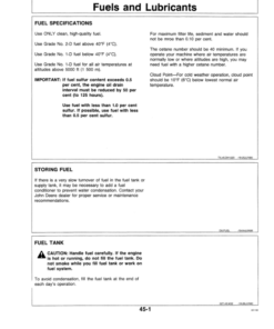 Alternative view of John Deere 244E Loaders Operator's Manuals (OMAT108846)