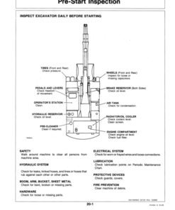 Alternative view of John Deere 495D Excavators Operator's Manuals (OMAT126003)