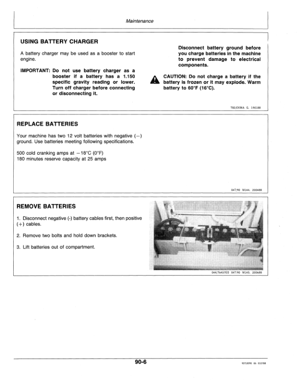 John Deere 490D, 590D Excavators Operator's Manuals (OMAT126018) - Image 3