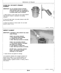 Alternative view of John Deere 744E Loaders Operator's Manuals (OMAT162185)