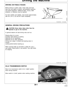 Alternative view of John Deere 244E Loaders Operator's Manuals (OMAT168872)