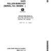 John Deere 643D Wheeled Feller Bunchers Operator's Manuals (OMAT173211)