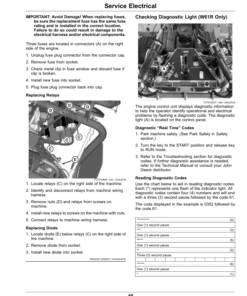 Alternative view of John Deere W36R, W48R, W52R, W61R Commercial Walk Behind Mowers (010001-) Operator's Manual (OMAUC11277E)