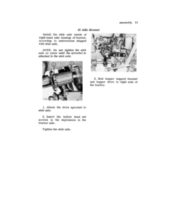 Alternative view of John Deere 41, 41A, 41B Side Dressers Operator's Manual (OMB25015B)