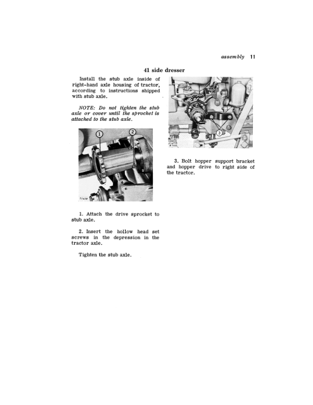 John Deere 41, 41A, 41B Side Dressers Operator's Manual (OMB25015B) - Image 2