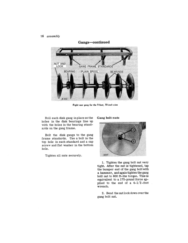 John Deere AW Series Disk Harrow Operator's Manual (OMB25036) - Image 2