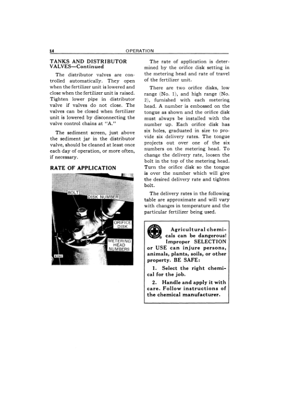 John Deere 74, 76 Dry, Liquid Fertilizer Units Operator's Manual (OMB25042B) - Image 2