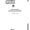 John Deere Liquid Fertilizer Attachment Planter Operator's Manual (OMB25096)