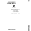 John Deere 12-Row Hitch Operator's Manual (OMB25113)