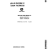 John Deere C' Disk Harrow Operator's Manual (OMB25322)