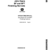 John Deere BF, BFT Finishing Harrows Operator's Manual (OMB25335)