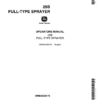 John Deere 29B Pull-Type Sprayer Operator's Manual (OMB25338)