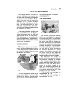 Alternative view of John Deere 18 Cotton & Corn Unit Planter Operator's Manual (OMB25365)