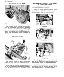 Alternative view of John Deere 206, 208 Dry or Liquid Fertilizer Units Operator's Manual (OMB25375)