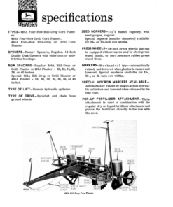 Alternative view of John Deere 494A, 495A Unit Planter Operator's Manual (OMB25384)