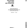 John Deere 24B Corn & 25B Cotton & Corn Unit Planters Operator's Manual (OMB25425)