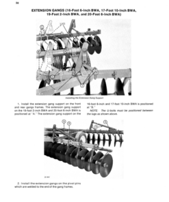 Alternative view of John Deere BWA Disk Harrow Operator's Manual (OMB25499)