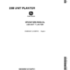 John Deere 23B Unit Planter Operator's Manual (OMB50957)