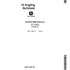 John Deere 76 Angling Bulldozer Operator's Manual (OMC13485)