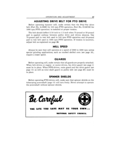 Alternative view of John Deere 14 Hammer Mill Operator's Manual (OMC13825)