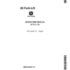 John Deere 26 Fork Lift Operator's Manual (OMC13834C)
