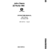 John Deere 22 Roller Mill Operator's Manual (OMC13976)
